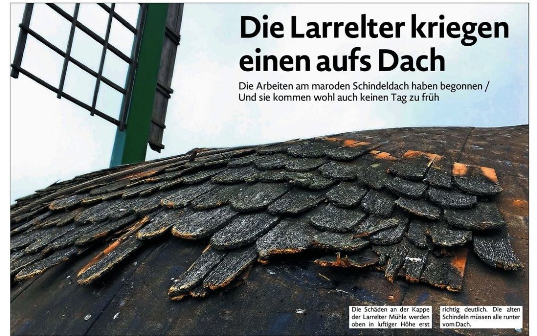 27.10.2018 EZ: Die Larrelter kriegen einen aufs Dach