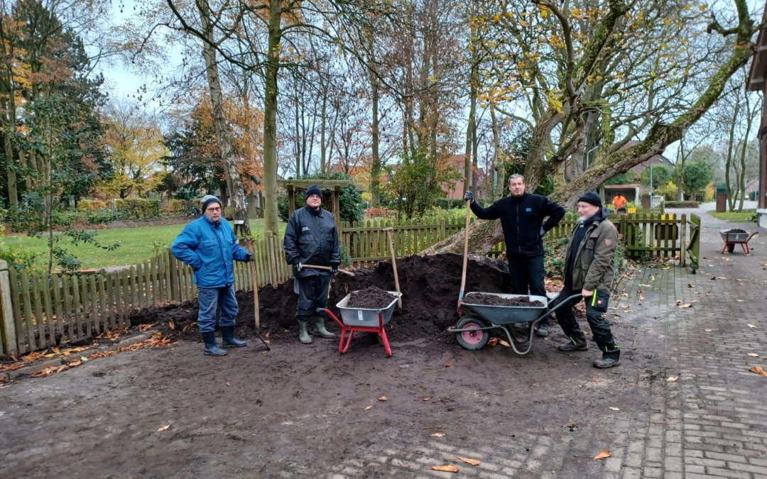 20.11.2021 : Pflanzaktion im Villa Cassenspark