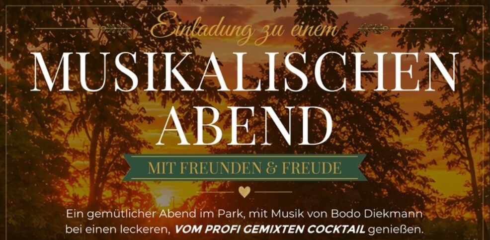 21. August 2026 – Musikalischer Abend